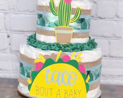 Fiesta Diaper Cake Etsy
