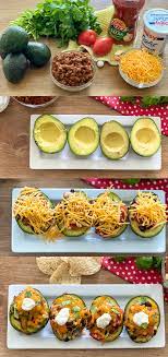 Easiest Avocado Taco Boats Fresh Simple Home Recipe Food Healthy Recipes Mexican Food Recipes