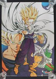 The first season of the dragon ball z anime series contains the raditz and vegeta arcs, which comprises the part 1 of the frieza saga, which adapts the 17th through the 21st volumes of the dragon ball manga series by akira toriyama.the series follows the adventures of goku.the episodes deal with goku as he learns about his saiyan heritage and battles raditz, nappa, and vegeta, three other. 1996 1000 Editions Dragon Ball Son Gohan Super Saiyan Poster Spanish Vintage Spill On Poster Anime Dragon Ball Super Dragon Ball Dragon Ball Z