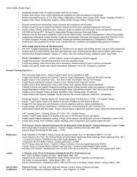 teaching resume