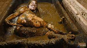 Manure Shower - ManureFetish - Bathing in Cowshit