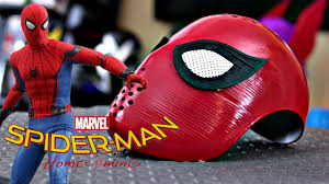 Spider Man Mask With Magnetic Eyes Part 1 How To 3d Print And Assemble Spider Man Homecoming Youtube