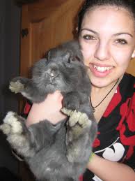 Pic shows grandaughter Sydney Monroe capturing bigfoot Easter Bunny