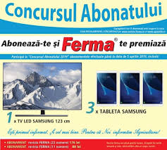 Ferma 11 aprilie 2019 sezonul 4 episodul 32 | p2. Concursul Abonatului Ferma 2019 Termen LimitÄƒ 5 Aprilie Revista Ferma
