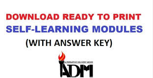 Cosina grade/year level 1 (one) teacher learning area: Deped Tambayan Modules