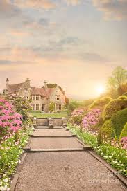 Here's how to make house plants, flowers, and outdoor spaces look lush and beautiful, regardless of whether you have a green thumb. Beautiful House And Garden At Sunset Photograph By Lee Avison