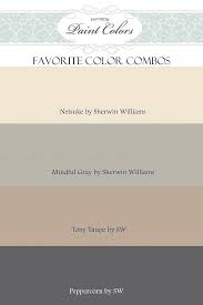 My friend has this throughout her house and it is a beautiful color that goes from beige to. Color Palette Ideas Favorite Paint Colors Netsuke Mindful Gray Tony Taupe And Peppercorn By Sherwin Williams Vi House Colors Grey And Beige Exterior Paint