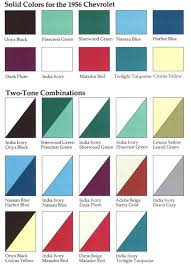 1956 Classic Chevrolet Body Colors Chevy Trucks Accessories Chevy Trucks Chevy