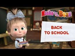 скачать мультик маша и медведь все серии на телефон Masha And The Bear Back To School Youtube In 2020 Masha And The Bear Bear School