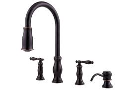 The lowes kitchen faucet from alibaba.com offer superb structures to optimize get the. Pfister Hanover Tuscan Bronze 2 Handle Pull Down Deck Mount Kitchen Faucet In The Kitchen Faucets Department At Lowes Com