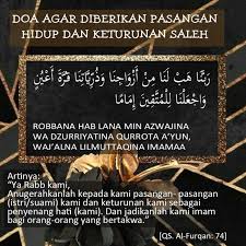 Doa Agar Diberikan Pasangan Hidup Dan Keturunan Saleh Nasihat Sahabat