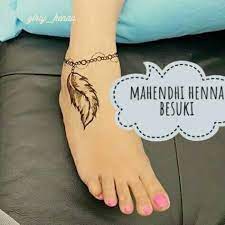 Koleksigambar.site 60 gambar motif henna tangan dan kaki pengantin simple. Simple Hiasan Di Kaki Yg Cute Binggo Mahendi Henna Besuki Facebook