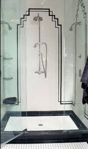 Super Upscale Look With Stock Tile Interior Deco Art Deco Home Art Deco Tiles