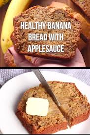 Healthy Banana Bread With Applesauce Recipe My Natural Family Recipe In 2020 Easy Banana Bread Recipe Banana Bread With Applesauce Banana Bread Recipe Moist