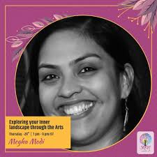 Exploring your inner landscape through arts by Megha Modi ✨ On October 29th  from 7:00pm to 9:00pm IST 🌸Megha Modi is an Expressive Arts Practitioner  and a co-traveller for inner journeys. #themoveventproject #