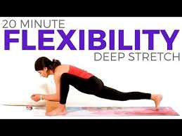 Yoga For Flexibility 20 Minute Yoga Deep Stretch Hip Flexors Quads Hamstrings Sarah Beth Yoga Yout Yoga For Flexibility Hip Flexor Quads And Hamstrings
