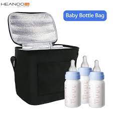 China Heanoo Custom Breast Milk Storage Insulated Cooler Baby Bottle Bag For Daycare China Baby Bottle Bag And Baby Bottle Cooler Bag Price