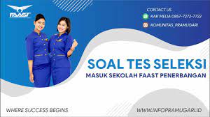 Syarat agar anda diterima oleh sekolah pilot manapun. Contoh Soal Tes Seleksi Masuk Sekolah Faast Penerbangan Terbaru Youtube