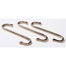 I decided to make a jig for making. Polished Brass S Hook Black Country Metalworks