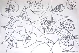 You might think that drawing is like touching your tongue to your nose: Fantastic Drawing For Kids Kandinsky Style Made Easy
