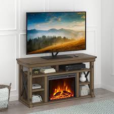 With heating levels for your preference, you can keep your room at whatever temperature you desire. Ameriwood Home Wildwood 56 Tv Stand With Fireplace Walmart Com Walmart Com