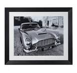 XL Framed Picture James Bond Aston Martin DB5 - Smithers of Stamford