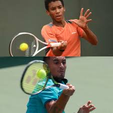 The rackets are standard length (686mm) and the unstrung weight and balance (including overgrip) is 314g and 32.0cm. He S Not Someone I Would Be Friends With When Felix Auger Aliassime Slammed Nick Kyrgios Essentiallysports