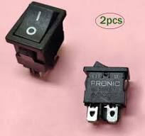 Button 6A 250V ON-OFF T85/55 4-pin Rocker Switch Press Button Toggle Switch
