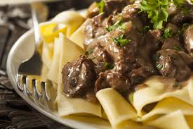 This is an easy and excellent 30 minute d. Classic Beef Stroganoff Occasio Winery