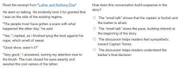 Captain Torres As The Villain In Lather And Nothing Else By Hernando Tellez  | Kibin