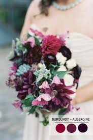 Find floral for fall here Burgundy Aubergine Plum Fall Wedding Palette 1 Fab Mood Wedding Colours Wedding Themes Wedding Colour Palettes