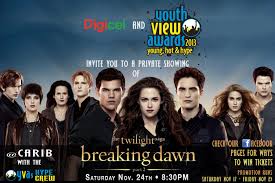 Who's your favorite member of the cullen/hale family? Digicel Now For Our Digicel Yva Twilight Trivia Questions Who Is The Author Of The Twilight Series When Was The Staging Of The 2012 Youth View Awards What