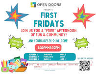 First Fridays at Open Doors for Youth