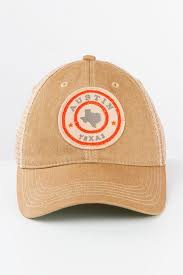 Shop For New And Old Favorites With This Legacy Trucker Cap The Austin Texas Circle Patch Adjustable Hat Features Supersoft Me Hats Trucker Cap Adjustable Hat