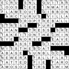 We hope that the following list of synonyms for the word thirst will help you to finish your crossword today. La Times Crossword 11 Jun 20 Thursday Laxcrossword Com