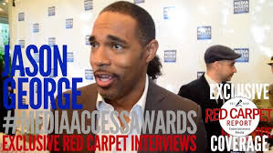 Jason George interviewed at the 2017 Media Access Awards #MediaAccessAwards