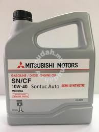 Apabila memilih, perlu mengambil kira ciri teknikal tertentu: Mitsubishi Motors Semi Synthetic 10w40 Engine Oil Car Accessories Parts For Sale In Jalan Kuching Kuala Lumpur Mudah My