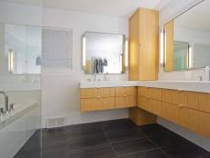 Some common modifications made for a more accessible bathroom design include: Ada Compliant Bathroom Layouts Hgtv