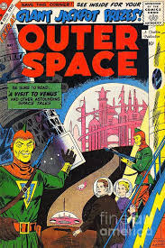 Classic Comic Book Cover Outer Space By Wingsdomain Art And Photography Comic Fantastico