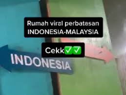 Beda jam malaysia dan indonesia : Rumah Unik Di Perbatasan Indonesia Malaysia Yang Viral Di Tiktok Kumparan Com