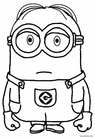 They love banana and always get into big trouble. Printable Despicable Me Coloring Pages For Kids