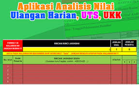Pin Di Aplikasi Analisis Nilai Ulangan Harian Uts Dan Ukk Sd Semua Mata Pelajaran Wajib Dilengkapi Program Remedial Format Excel