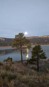 The park extends for 8 miles (13 km) along the cimarron canyon between tolby creek and ute park. View From Our Campsite At El Vado Lake Picture Of El Vado Lake State Park Tierra Amarilla Tripadvisor