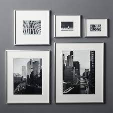Maybe you would like to learn more about one of these? Gallery Silver Frames With White Mats Cb2 Canada