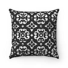 Black And White Throw Pillows For Couch Black And White Geometric Farmhouse Throw Pillow Cover Modern Farmhouse Living Room Throw Pillow Covers White Throw Pillows Pillows