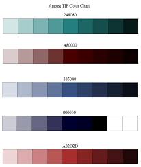 augusts tifc color chart dimitys fiber adventures