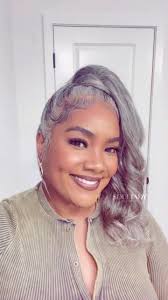 Platinum Grey Ponytail