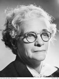 Studio portrait of Ethel "Effie" Bean, wife of Charles Edwin Woodrow Bean.  Original photograph ...