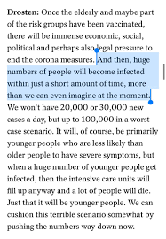 Wichtiger sei, dass sich menschen unter freiem himmel treffen und nicht in geschlossenen räumen. Max Roser On Twitter This Is A Scenario For The Coming Months That I M Afraid Of From Https T Co Kx2r9rchgv