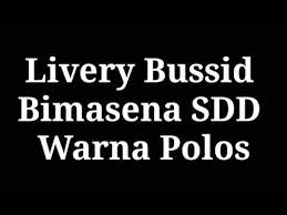 Skin livery bussid bimasena sdd polos. 12 Livery Bussid Bimasena Warna Polos Youtube